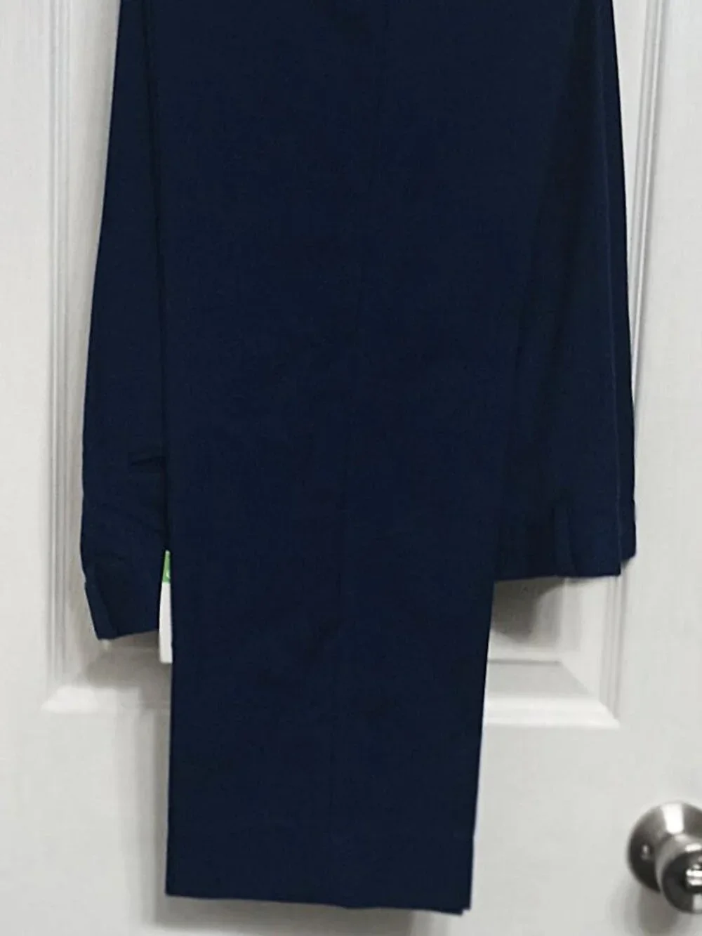 Curativa Bespoke Design Men Slim Fit Blue 2 Piece Suit 42L